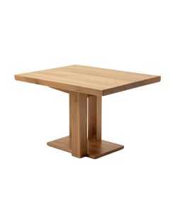 Rutledge Extendable Rubberwood Solid Wood Dining Table