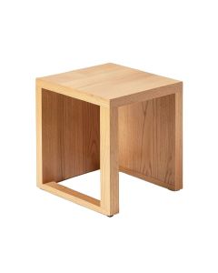 Centerview Solid Wood End Table (synthetic illustration; no displayed measurements)