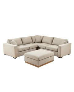 Gosnell 94 '' Wide Reversible Modular Corner Sectional With Ottoman