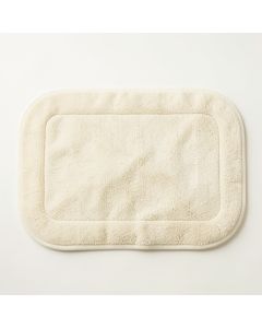 Willow Crest Bath Mat - Cream (synthetic illustration; no displayed measurements)