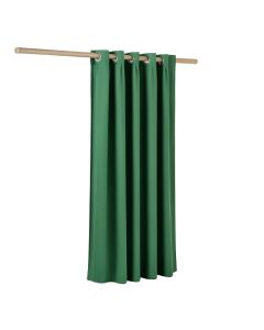 Jaymie Zen Bamboo Beaded Single Curtain Panel (synthetic illustration; no displayed measurements)