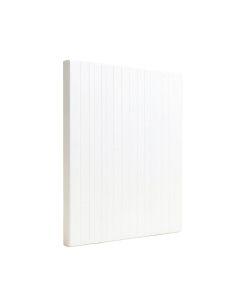 19.7 '' X 19.7 '' Bamboo Wall Paneling In White