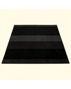 Meadow Bluff Rectangular Outdoor Rug - Black (synthetic illustration; no displayed measurements)