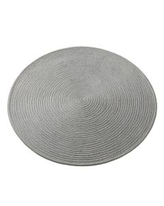 Flint Branch Round Area Rug - Gray (synthetic illustration; no displayed measurements)