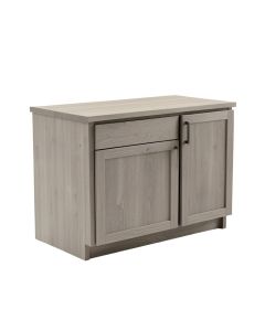 Ridge Crossing Freestanding Laundry Folding Counter - Gray
