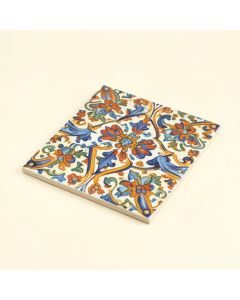 Arroto Decor York 5.88 '' X 5.88 '' Straight Edge Ceramic Singular Tile (synthetic illustration; no displayed measurements)