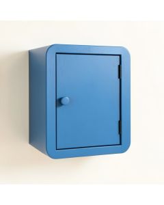 Stone Dell Wall-Mounted Laundry Cabinet - Blue (synthetic illustration; no displayed measurements)