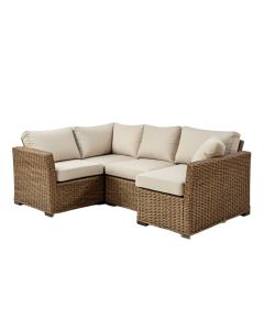 Tyrone Patio Sectional With Cushion (synthetic illustration; no displayed measurements)