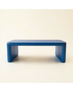 Field Bluff Indoor Bench - Blue (synthetic illustration; no displayed measurements)
