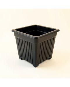 Spruce Bridge Empty Raised Planter - Black (synthetic illustration; no displayed measurements)