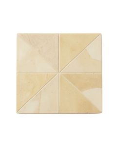 Florentine 2 '' X 4 '' Ceramic Mosaic Tile In Marfil (synthetic illustration; no displayed measurements)
