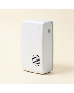Dual-Sensor Smoke Fire Alarm (synthetic illustration; no displayed measurements)