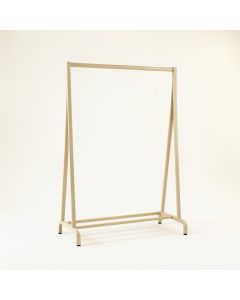 Lake Branch Empty Garment Rack - Beige (synthetic illustration; no displayed measurements)