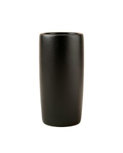 Stone Crest Empty Decorative Vase - Black
