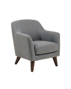 Albertas Upholstered Parsons Chair In Gray (synthetic illustration; no displayed measurements)