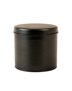 Maple Brook Storage Canister With Lid - Black