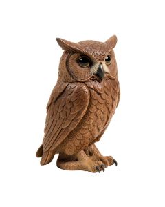 Perching Forest Owl Statue