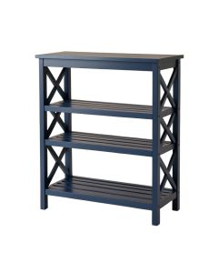 Vale Bridge Empty Seed-Starting Shelving Unit Without Lights - Navy (synthetic illustration; no displayed measurements)