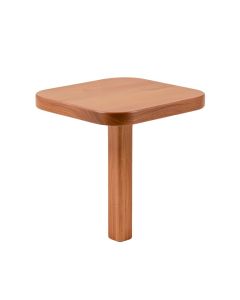 Oak Crest Compact Balcony Table - Terracotta