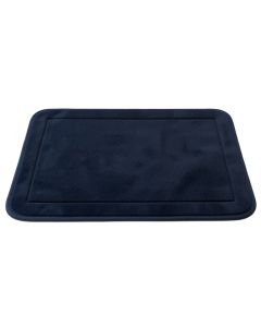 Cliff Bridge Bath Mat - Navy (synthetic illustration; no displayed measurements)