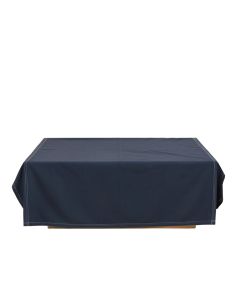 Meadow Arc Flat Bed Sheet - Navy