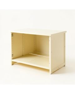 Ash Bluff Empty Countertop Canister Rack - Cream (synthetic illustration; no displayed measurements)