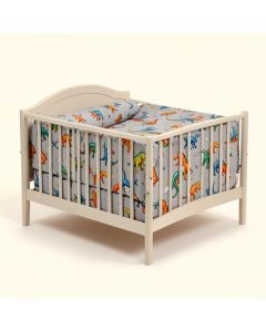 Hollywood Baby Boy Dinosaurs Nursery 12 Piece Crib Bedding Set (synthetic illustration; no displayed measurements)