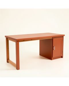 Wren Brook Empty Workshop Workbench - Terracotta (synthetic illustration; no displayed measurements)