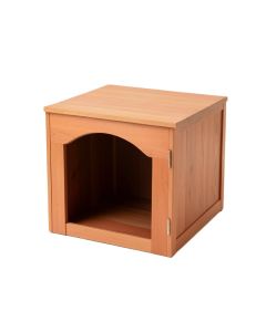 Slate Arc Empty Furniture-Style Litter Enclosure
