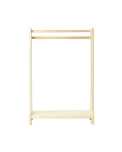 Spruce Crest Empty Garment Rack - Cream (synthetic illustration; no displayed measurements)