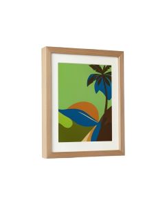 Summer 6 Framed Graphic Art On Wrapped Canvas