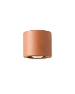 Cove Branch Wall Sconce Mounted On A Plain Wall - Terracotta (synthetic illustration; no displayed measurements)