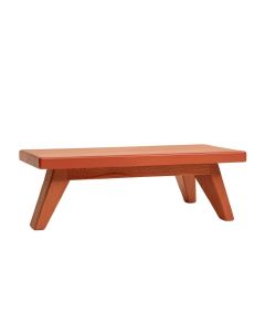 Briar Crest Indoor Bench - Terracotta (synthetic illustration; no displayed measurements)