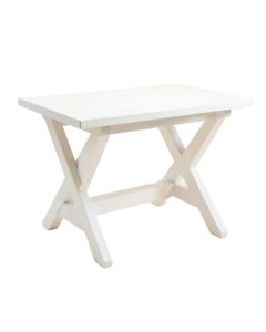 Vale Canyon Patio Table - White