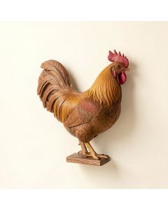 Cameo Rooster Print Wall Décor (synthetic illustration; no displayed measurements)