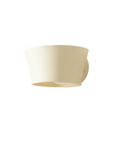 Vale Brook Wall Sconce Mounted On A Plain Wall - Cream (synthetic illustration; no displayed measurements)