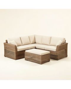 Benayas Patio 8 Piece Rattan Sectional Seating Group With Cushions (synthetic illustration; no displayed measurements)