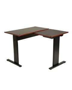 Krzysztof L-Shape Gaming Desk With Hutch (synthetic illustration; no displayed measurements)
