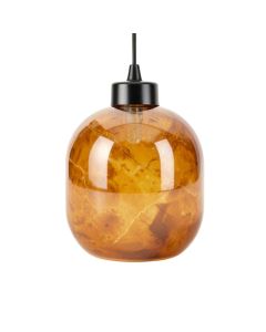 22 '' H Glass Oval Pendant Shade ( Screw On ) (synthetic illustration; no displayed measurements)