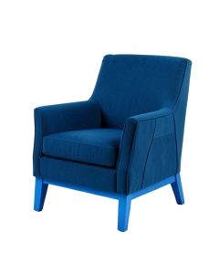 Killam 31.5 '' Wide Polyester Wingback Chair (synthetic illustration; no displayed measurements)