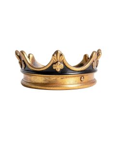 Floral On Wood Tone 6 '' H X 94 '' W X 1 3/4 '' D Crown (synthetic illustration; no displayed measurements)