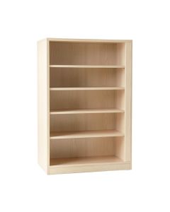 Field Bend Freestanding Bookcase - Beige (synthetic illustration; no displayed measurements)