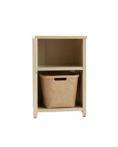 Briar Dale Freestanding Pull-Out Hamper Cabinet - Beige