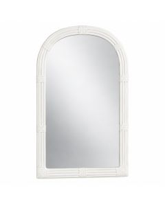 Pine Canyon Framed Wall Mirror - White