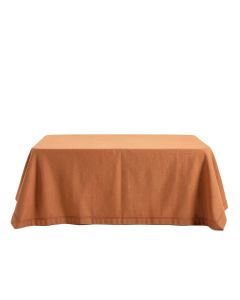 Aspen Edge Flat Bed Sheet - Terracotta