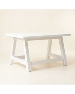 Reed Bend Empty Workshop Workbench - White (synthetic illustration; no displayed measurements)