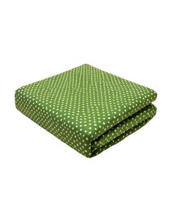 Old Fashioned 60S 70S Inspired Polka Dot Fitted Sheet