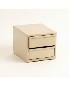 Cedar Brook Small-Parts Storage Drawer Cabinet - Beige (synthetic illustration; no displayed measurements)