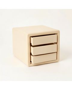 Flint Branch Small-Parts Storage Drawer Cabinet - Beige (synthetic illustration; no displayed measurements)