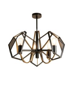 Moeller Unique Geometric Chandelier